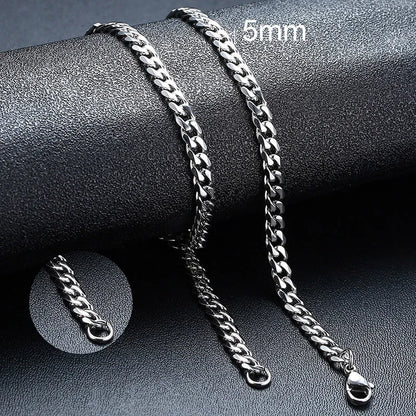 Cuban Link – 3/5/7/9 mm, Stylisch & Robust