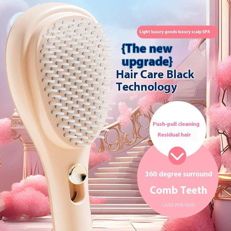 Telescopic Comb Hair Dye Comb Household Scalp Cleaning Special Anti-Static