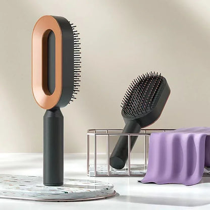 Self Cleaning Massage Hair Brush