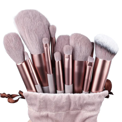 Soft Fluffy Makeup Brush Set