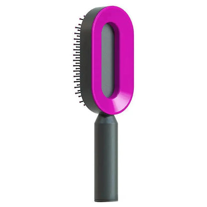 Self Cleaning Massage Hair Brush