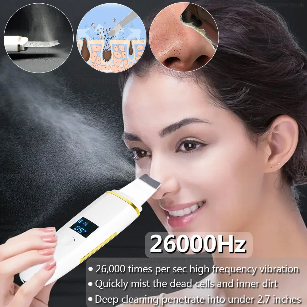 Ultrasonic Facial Scrubber Pro