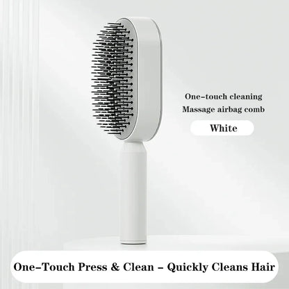 Self Cleaning Massage Hair Brush